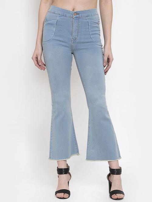 high rise boot cut jeans  - 16837893 - Very Small Image - 1