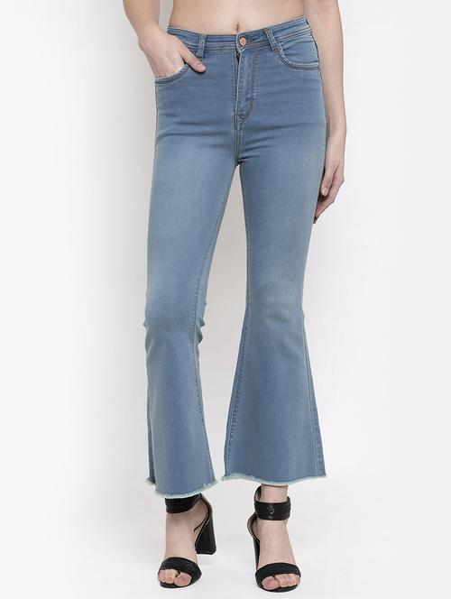 high rise boot cut jeans  - 16837895 - Very Small Image - 1