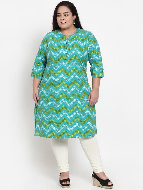women's straight kurta - 16838061 - Very Small Image - 1