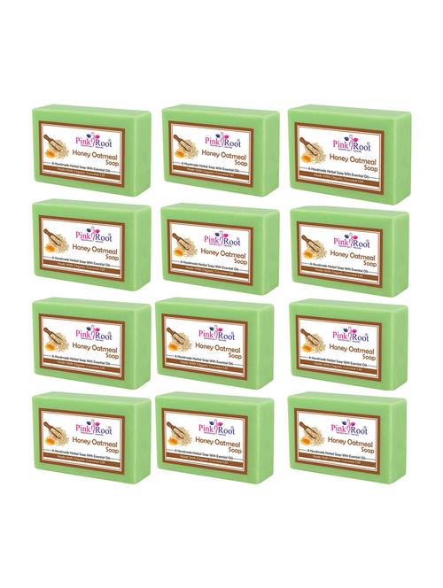 pink root honey oatmeal soap (pack of 12) - 16842972 - Very Small Image - 1