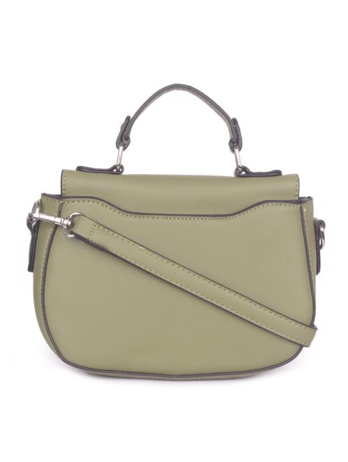 green leatherette regular sling bag - 16843537 - Very Small Image - 1