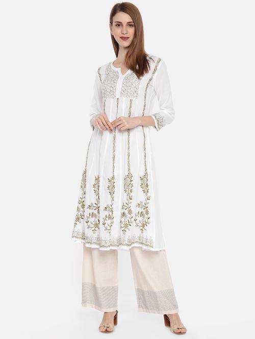 women's a-line kurta - 16844301 - Very Small Image - 1