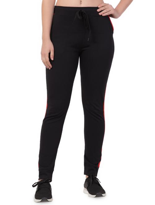 drawstring waist solid track pant  - 16847075 - Very Small Image - 1