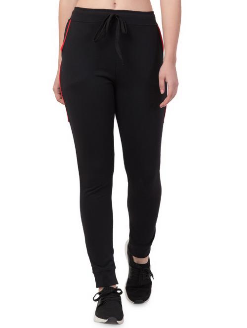 drawstring waist solid track pant  - 16847076 - Very Small Image - 1