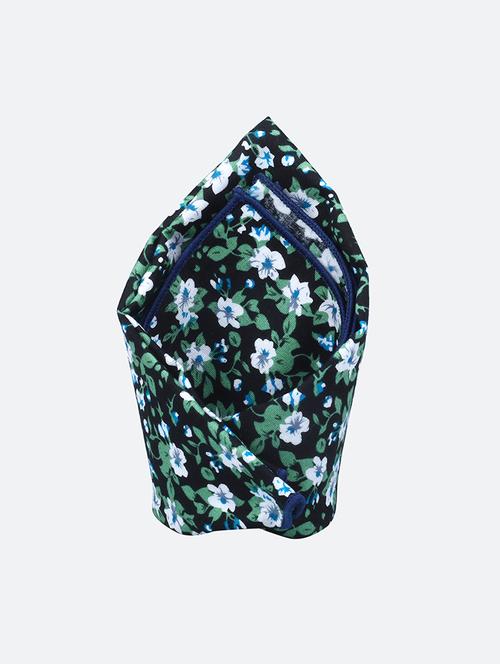 black cotton pocketsquare - 16847983 - Very Small Image - 1