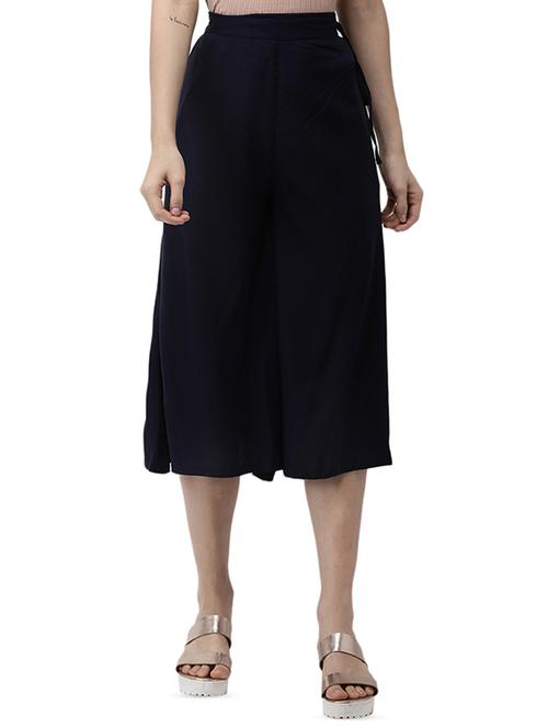 high rise flared culottes  - 16848154 - Very Small Image - 1
