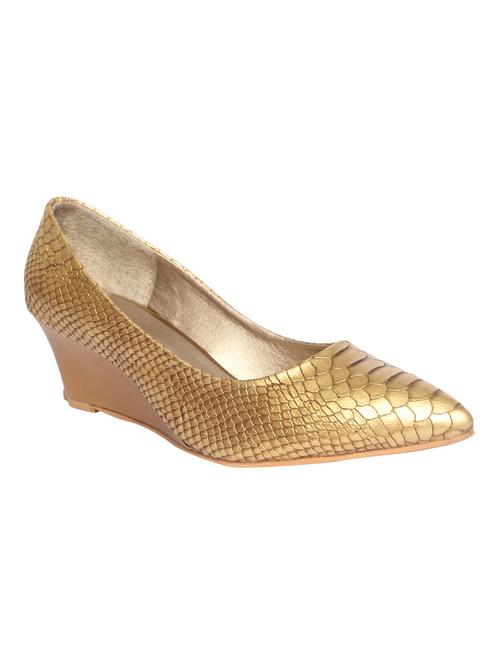 gold slip on wedges - 16848935 - Very Small Image - 1