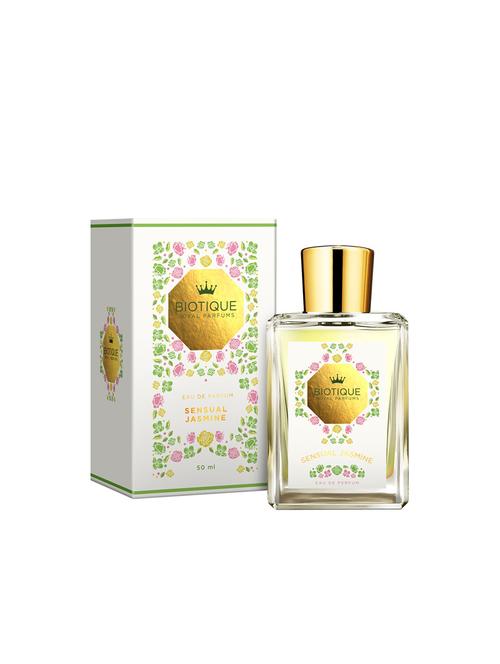 biotique sensual jasmine eau de toilette, 50ml - 16852625 - Very Small Image - 1
