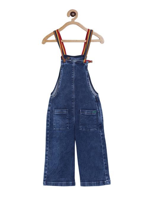 navy blue cotton dungarees  - 16853110 - Very Small Image - 1