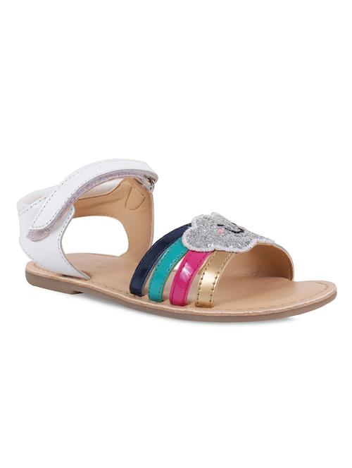 white leather sandal - 16858050 - Very Small Image - 1