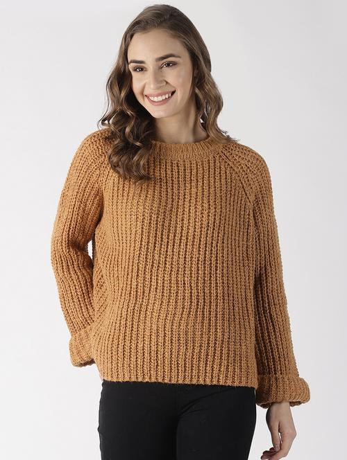 long sleeved boxy pullover - 16862027 - Very Small Image - 1