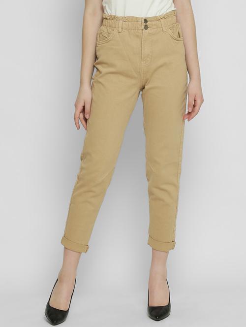 high rise cropped jeans  - 16862323 - Very Small Image - 1