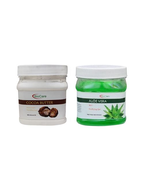 biocare cocoa butter cream 500gm and aloevera gel 500gm - 16863021 - Very Small Image - 1