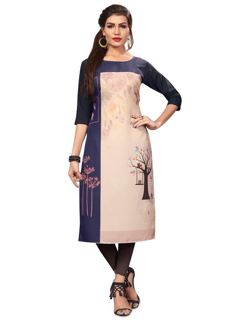 women's straight kurta - 16864777 - Very Small Image - 1