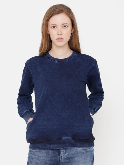 round neck fleece sweatshirt  - 16866007 - Very Small Image - 1