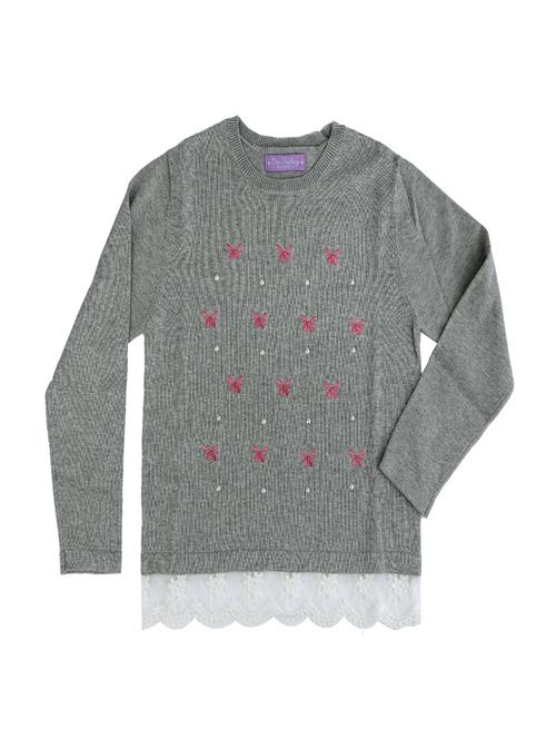 grey cotton regular sweaters  - 16866282 - Very Small Image - 1