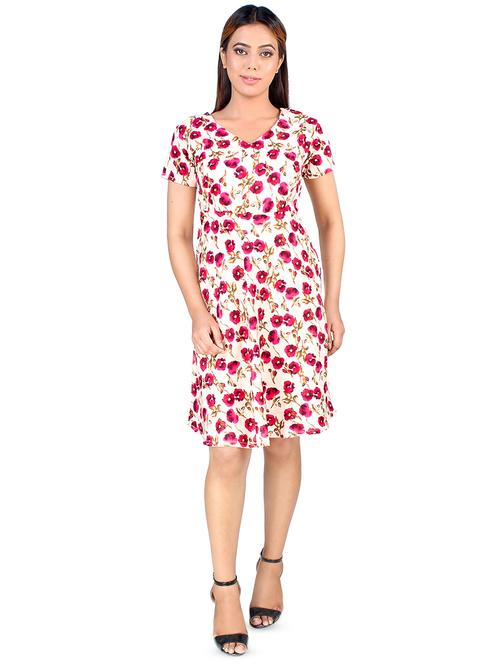women's sheath floral dress - 16867092 - Very Small Image - 1