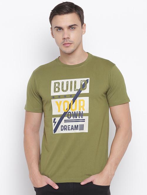 green printed t-shirt - 16868477 - Very Small Image - 1