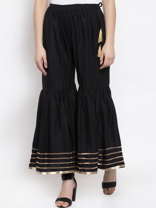 solid gota patti sharara - 16869451 - Very Small Image - 1