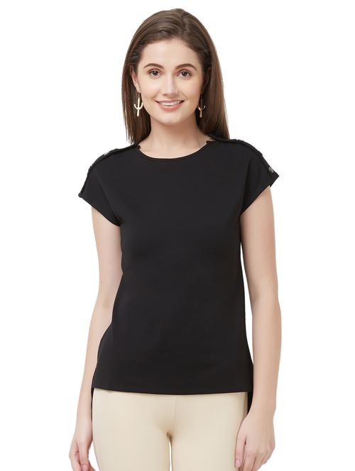 round neck solid tee  - 16870745 - Very Small Image - 1