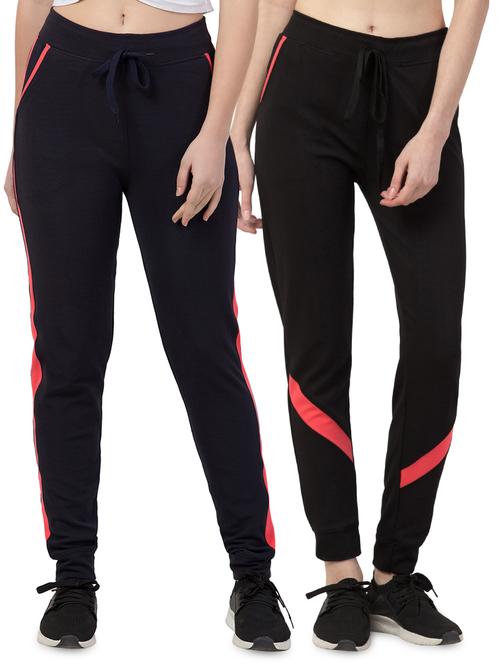 set of 2 high rise contrast detail track pant  - 16873000 - Very Small Image - 1