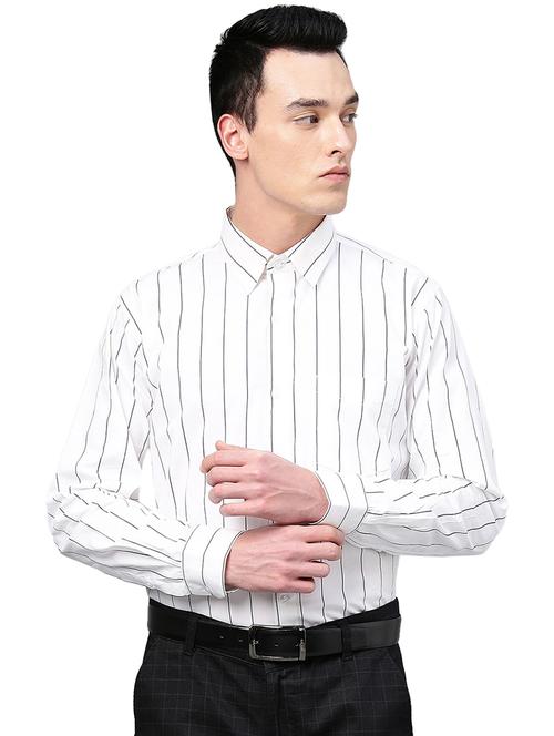 white striped formal shirt - 16874529 - Very Small Image - 1