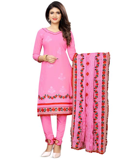embroidered unstitched suit - 16875013 - Very Small Image - 1