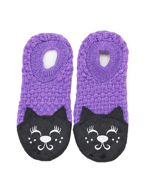 purple cotton belle sock - 16876651 - Very Small Image - 1