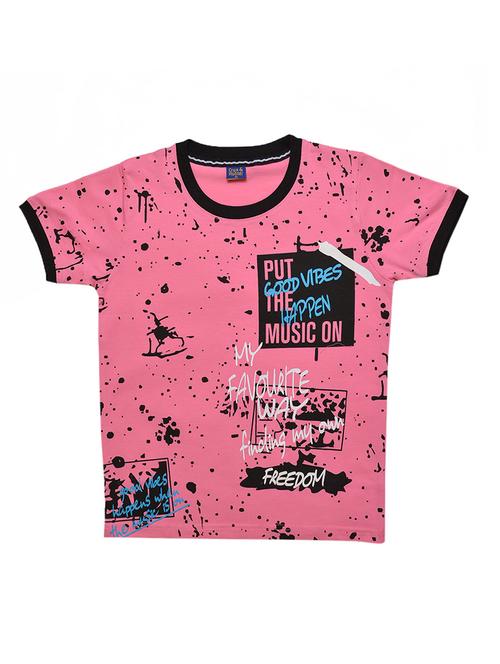 pink cotton tshirt - 16877269 - Very Small Image - 1