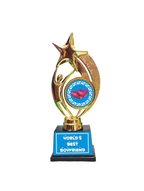  worlds best boyfriend trophy medal award for lover - 16878930 - Very Small Image - 1