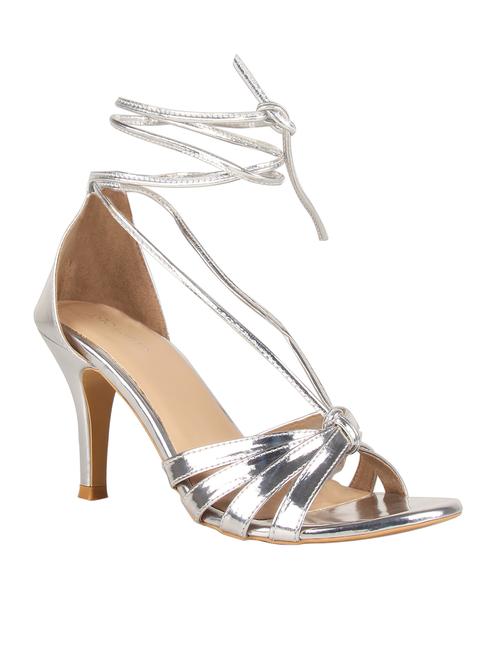 silver closed back sandals - 16879648 - Very Small Image - 1