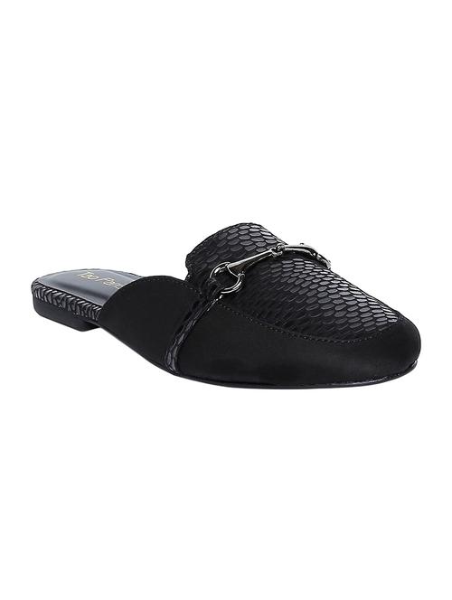 black  slip on mules - 16879674 - Very Small Image - 1