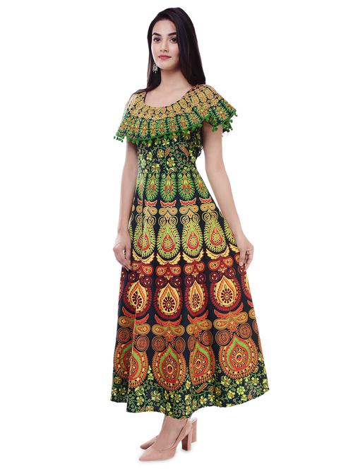 printed anarkali ethnic kurta - 16880591 - Very Small Image - 1