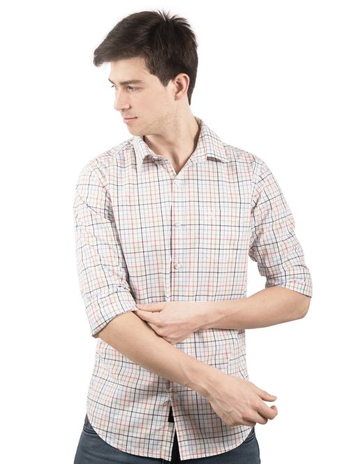 white checkered casual shirt - 16882217 - Very Small Image - 1