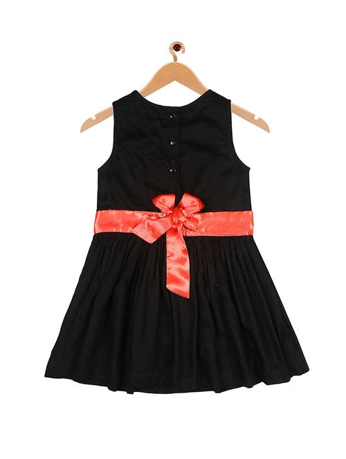 girls round neck sleeveless frock - 16888604 - Very Small Image - 1
