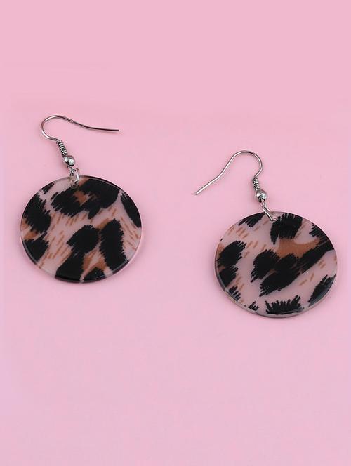 multi colored metal drop earring - 16888645 - Very Small Image - 1