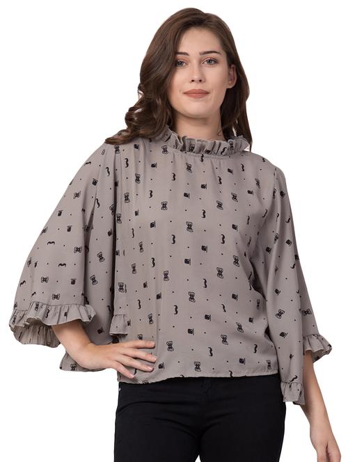 bat wing sleeves quirky top  - 16891203 - Very Small Image - 1