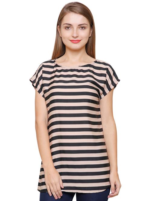 round neck striped top  - 16894982 - Very Small Image - 1