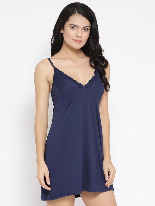 cami neck satin babydoll - 16896106 - Very Small Image - 1