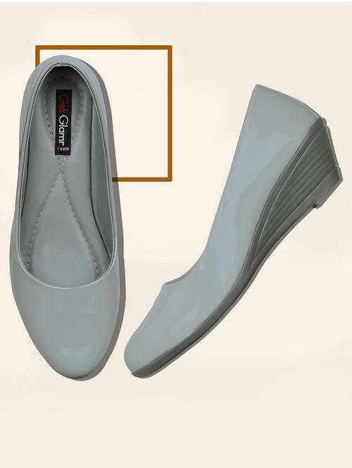 grey slip on pumps - 16896570 - Very Small Image - 1