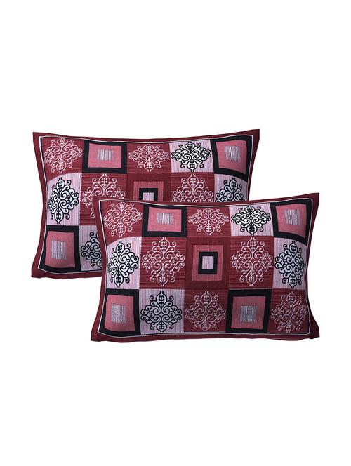  cotton printed pillow cover (set of 2) - 16901302 - Very Small Image - 1