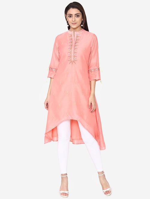 pastel asymmetric kurta - 16901658 - Very Small Image - 1