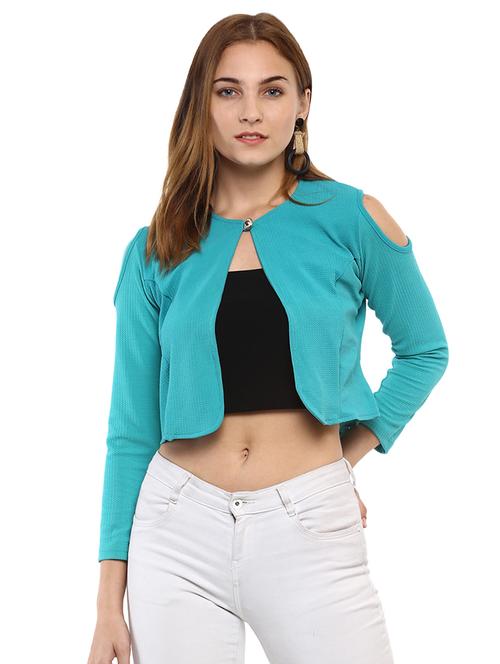 single button cropped summer jacket  - 16901917 - Very Small Image - 1