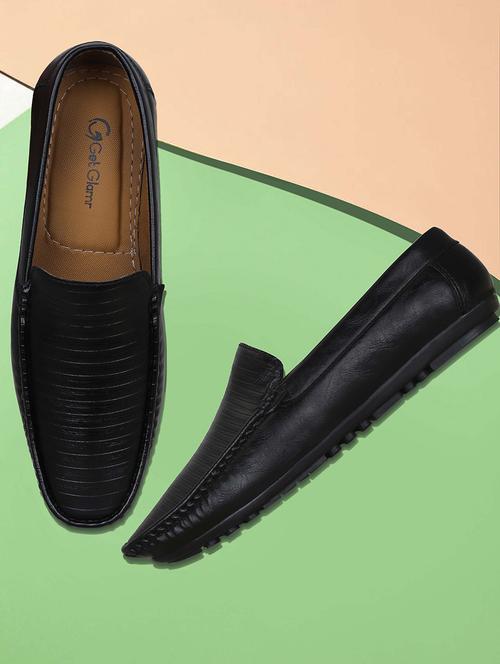 black slip on loafers - 16901923 - Very Small Image - 1