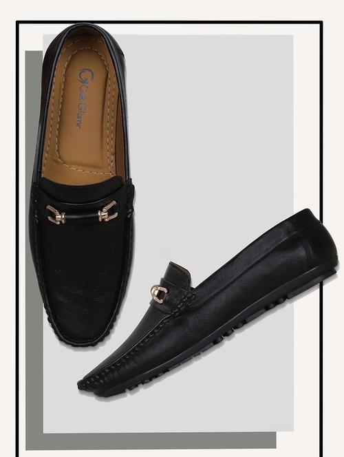 black slip on loafers - 16901925 - Very Small Image - 1