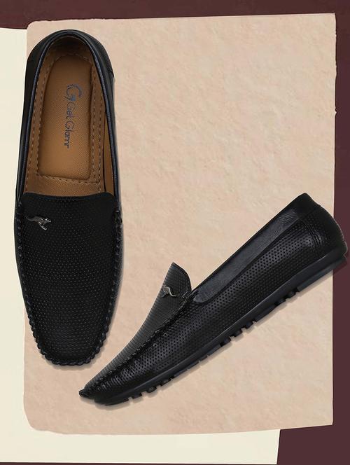 black slip on loafers - 16901928 - Very Small Image - 1