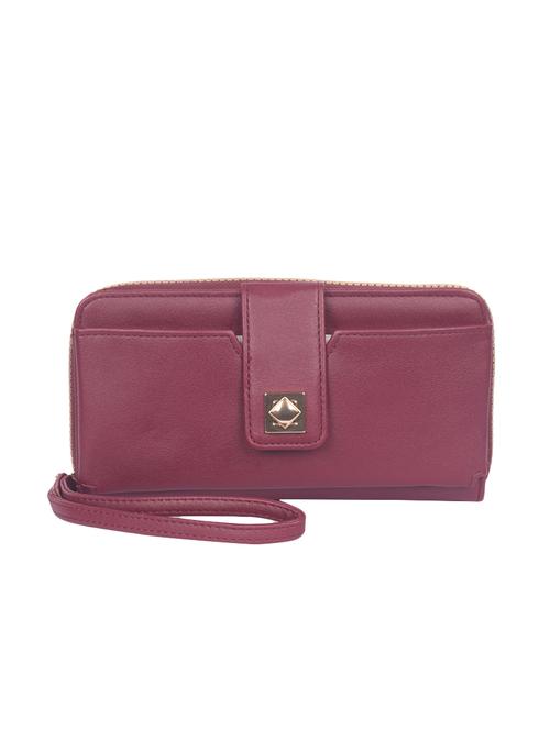 purple leatherette (pu wallet - 16902298 - Very Small Image - 1