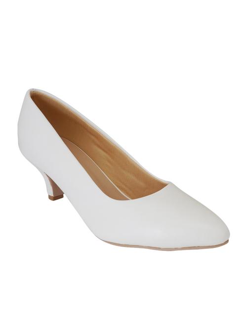 white slip on pumps - 16903948 - Very Small Image - 1