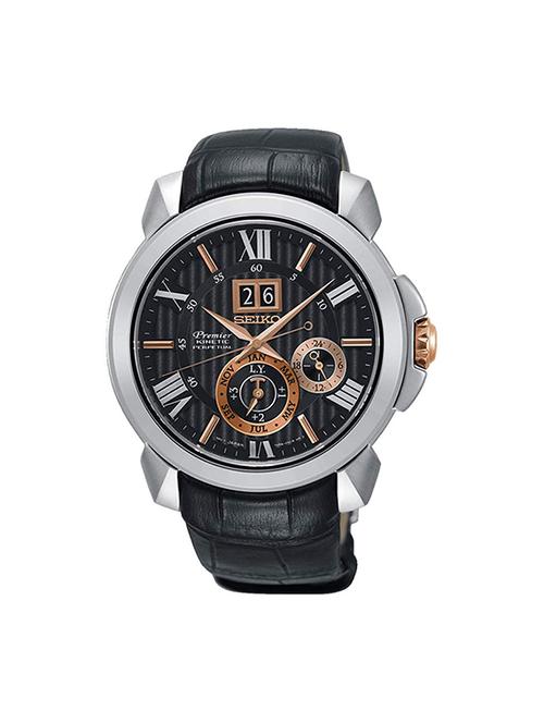 seiko analog black dial men's watch-snp149p2 - 16906833 - Very Small Image - 1