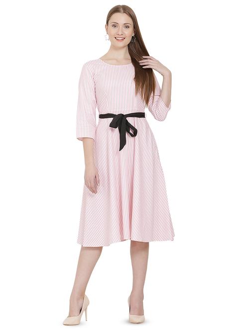 women's  striped dress - 16908227 - Very Small Image - 1